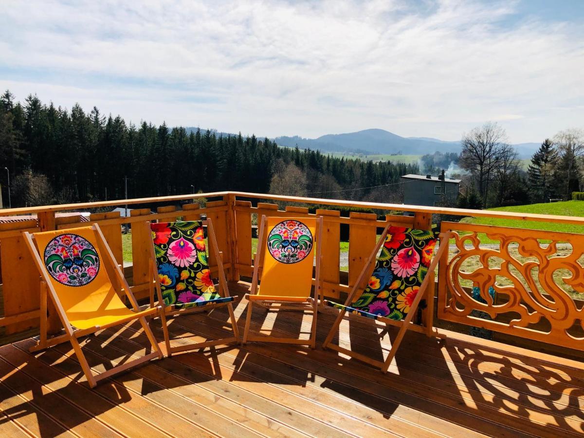 Beskid Wood Houses Jasnowice Eksteriør bilde